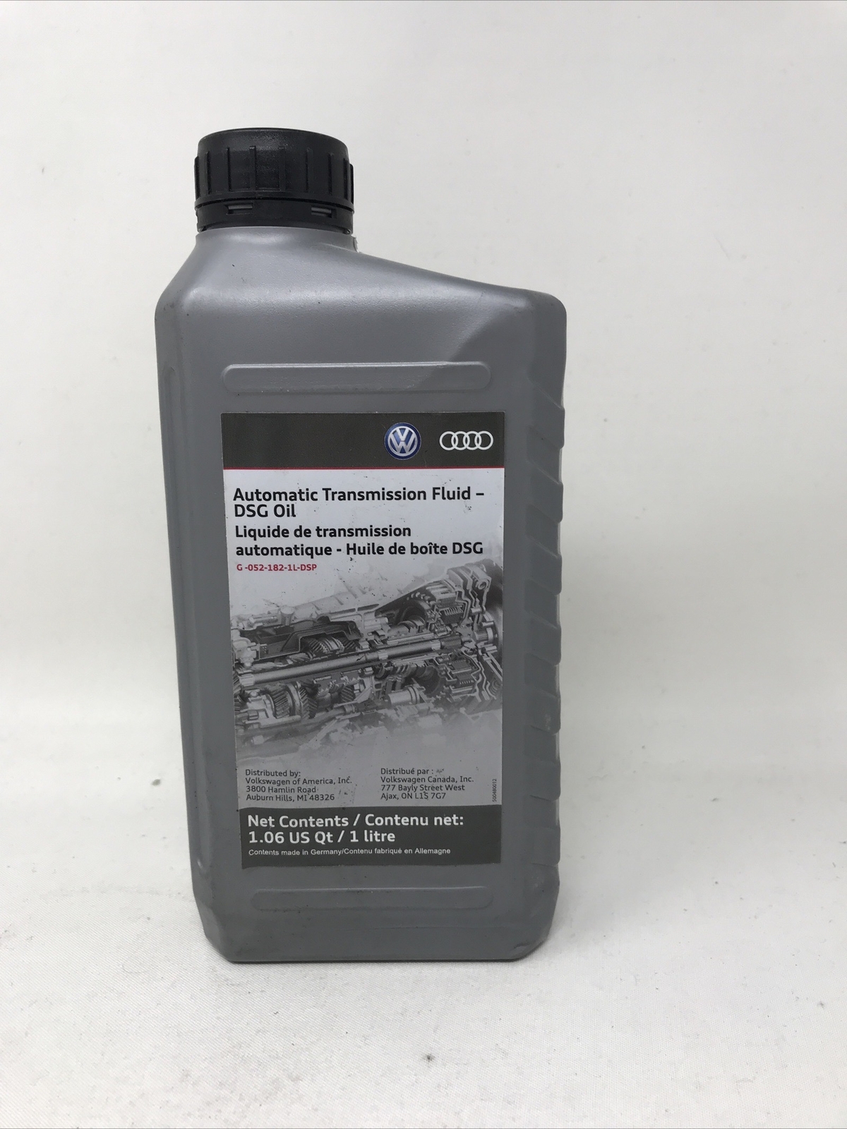 1 Quart Genuine VW Audi Automatic Transmission Fluid DSG Oil G052182