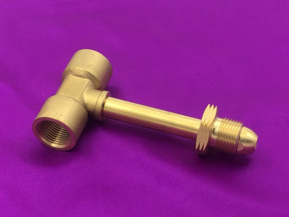 2001 S GAS FLO Manifold Block Tee Assy With O Ring Female POL (2) X Male POL - Foto 5