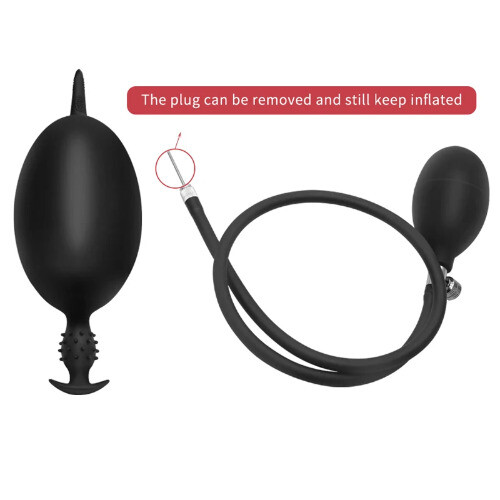 16/18cm-Aufblasbare-Pumpe-Erweiterung-Von-Dilatator-Massager---Silikon-Tragen- - Bild 6 von 16