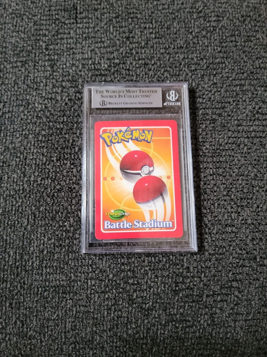 Pokémon 2000 Think Chip Battle Stadium Pikachu - BGS 8.5