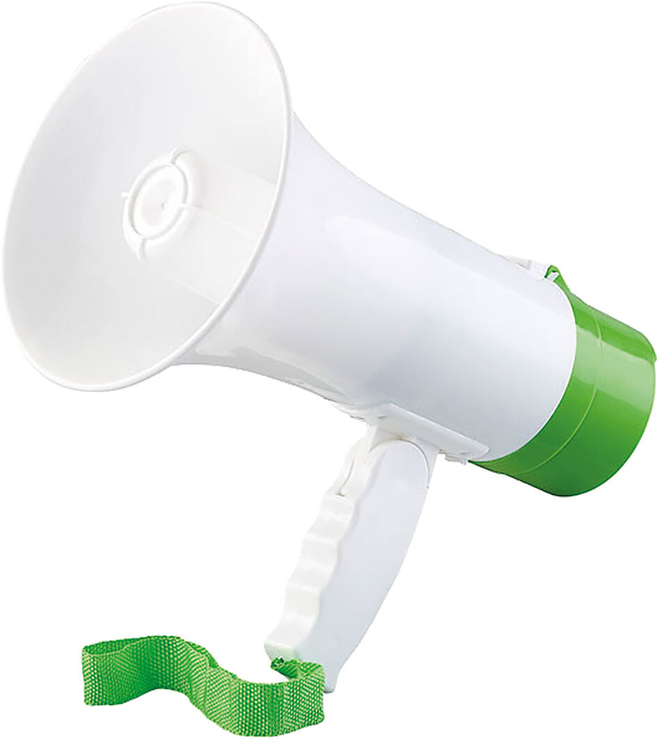 Mégaphone portable Infacto 10W idéal pour animation sportive et camping