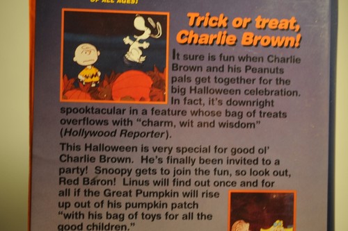 Peanuts Classic, It's the great pumpkin, Charlie Brown, Children Animated VHS - Picture 3 of 3