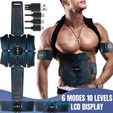 2025 Tactical EMS Muscle Stimulator Electric Abdominal Toning Belt Rechargeable