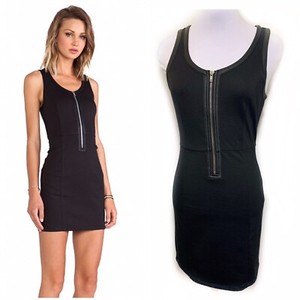 black bodycon tank dress