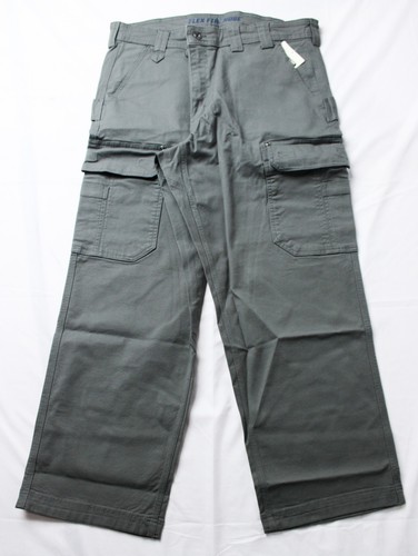 Duluth Men's Flex Fire Hose Relaxed Fit Cargo Pants ZG3 Gunmetal Size 40x30 NWT
