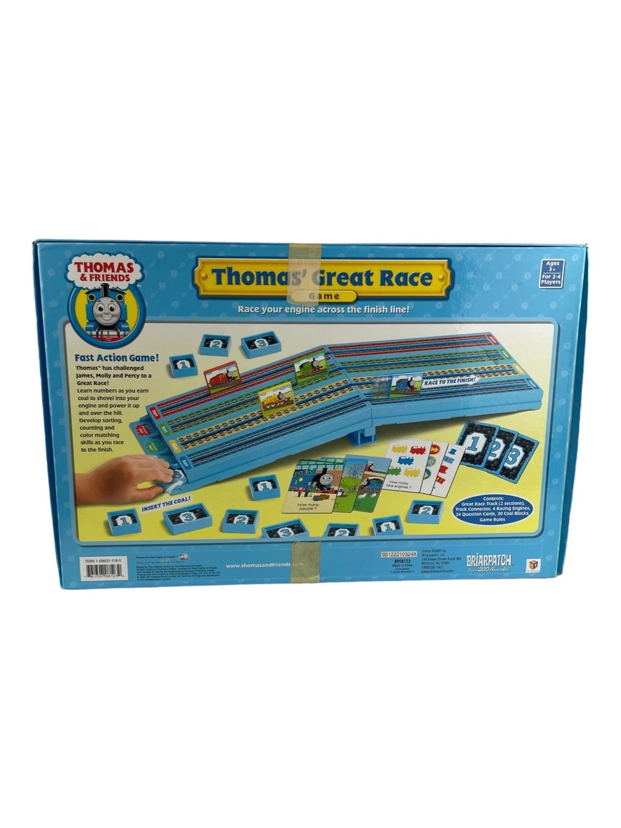 Thomas and Friends Great Race Game COMPLETE Briarpatch 2007 Trains