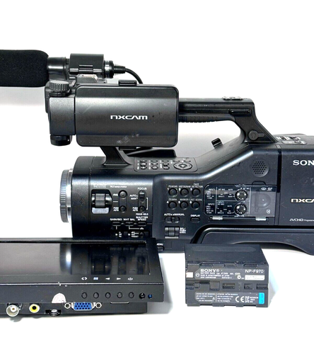Sony NEX-EA50E Full HD PROFESSIONAL + Sony Mic + Sony 2x Batteries + Monitor