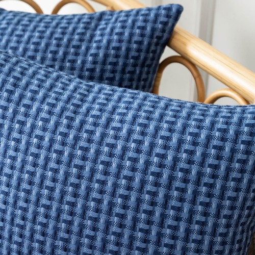 UGASA Outdoor Waterproof Pillow Covers Pack of 2 Weaving Texture Water Resist... - Picture 4 of 9