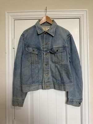 Vintage 70s Lee Riders Sanfor Set 100% cotton denim jean trucker jacket