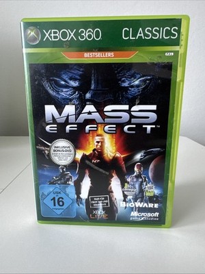 Microsoft Xbox 360 Mass Effect Spiel OVP CIB mit Anleitung Guter Zustand