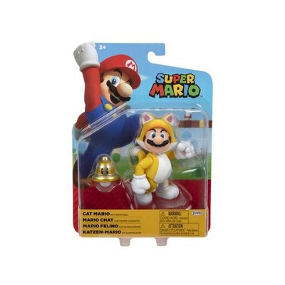 Nintendo Super Mario Figur Cat Mario with Superball 10 cm OVP NEU