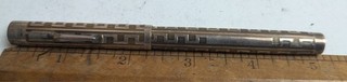 Wahl Eversharp silver filled greek key metal pen #2 14k nib nice