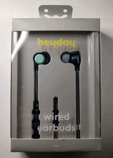 Heyday Wired Earbuds Future Dusk w/ Microphone 3.5mm Aux Jack Headphones
