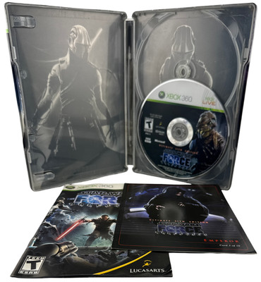 Star Wars Force Unleashed Ultimate Sith Edition Steelbook Xbox 360 ONLY DISC 2