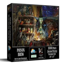 SunsOut Poison Brew 1000 pc Halloween Jigsaw Puzzle