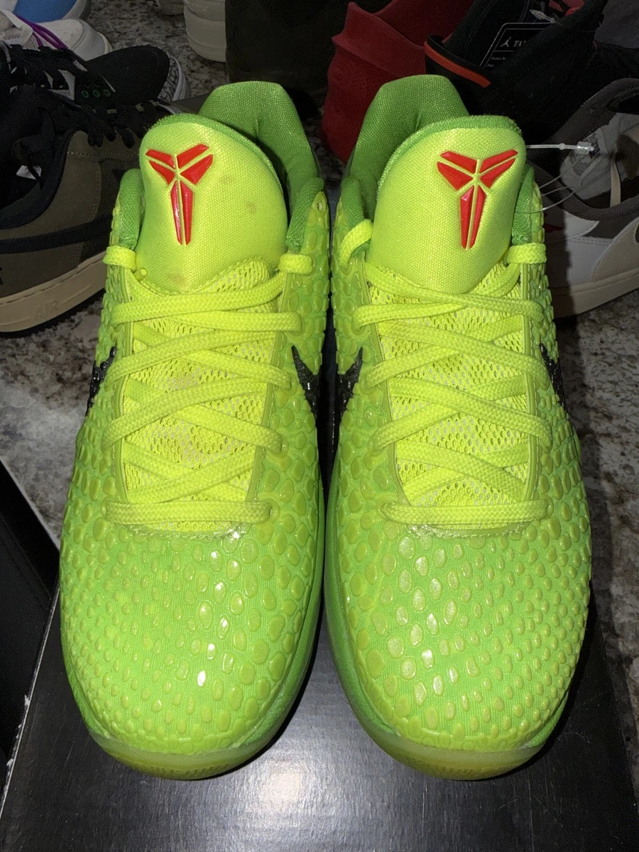 Nike Zoom Kobe 6 Protro Low Grinch | eBay