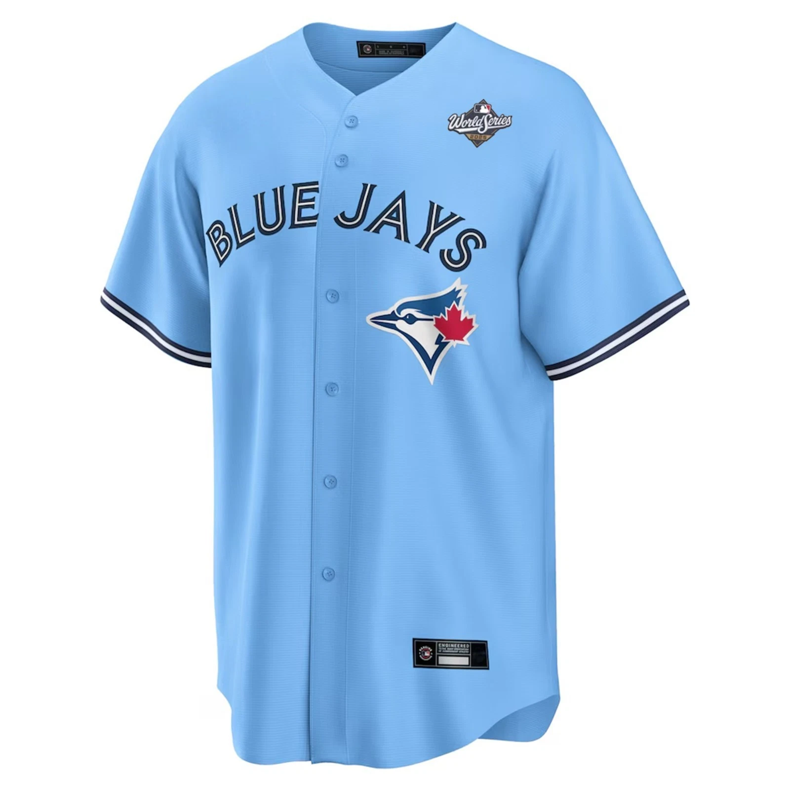Men's Blue Jayss Powder Blue 2025 World Series Limited Edition Player Printed Jersey