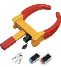 Universal Wheel Lock 2-pack Adjustable Anti-theft Security Lock Boot Lock