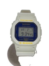 CASIO SUNTORY Quartz Watch Digital Rubber NVY WHT DW 5600VT