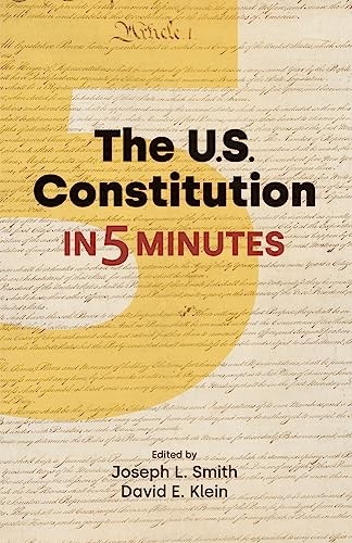 The US Constitution in Five Minutes by Joseph L. SmithDavid E. K (PB 2023) - Image 5