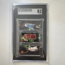 2004 Topps ROOKIE Matrix Lebron James A. Hinrich C. Anthony Card SGC 8 ￼. rookie card picture