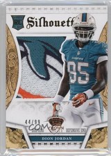 2013 Panini Crown Royale Rookie Retail Silhouettes Prime 44/99 Dion Jordan a3q