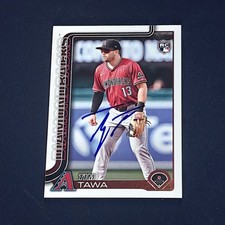 Tim Tawa Signed 2025 Topps Update Rookie Card #US287 Diamondbacks Autographed RC