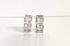 Silber 925 Ohrringe Damen Creolen Ohrstecker ...