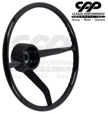 1958 Chevy Fullsize Impala 15 Retro Rp20025 Black Steering Wheel
