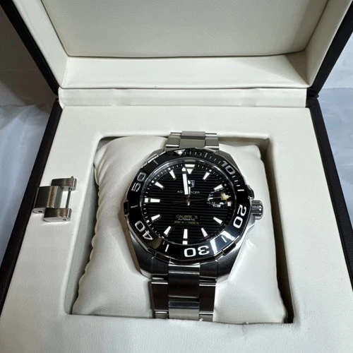 TAG Heuer Aquaracer Men's Black Watch - WAY201A.BA0927