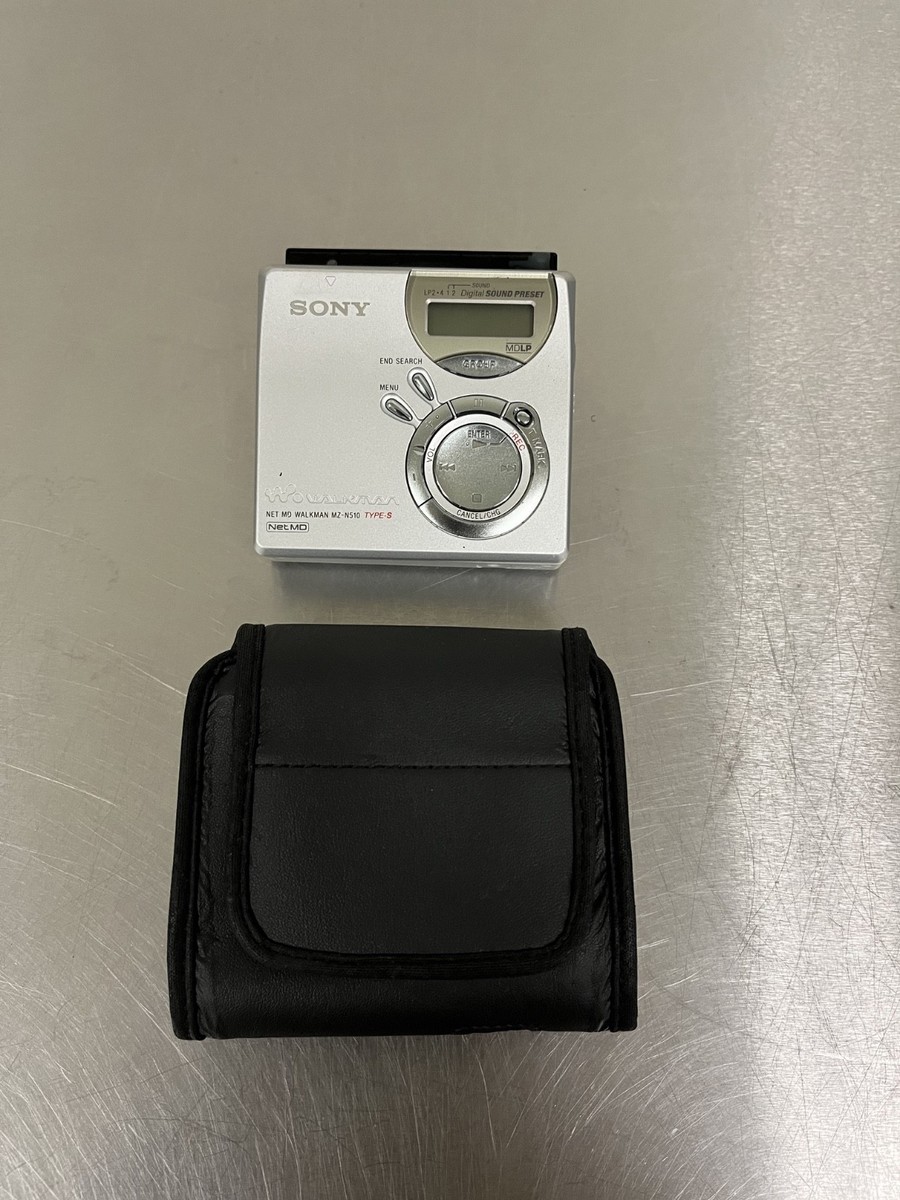 ジャンク品】SONY NET MD WALKMAN MZ-N1 Sony MZ-N1 Silver NET MD Walkman Portable Minidisc Recorder