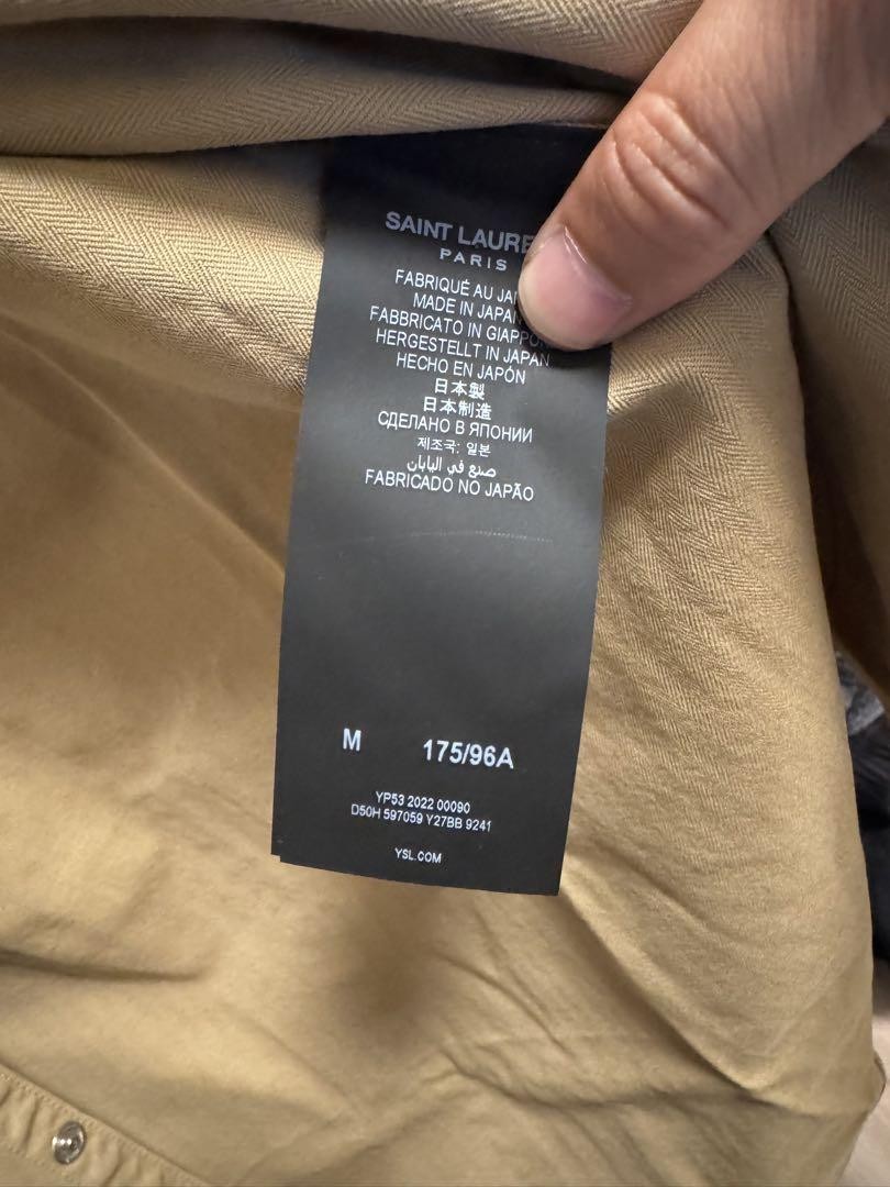 Camicia Saint Laurent in cotone