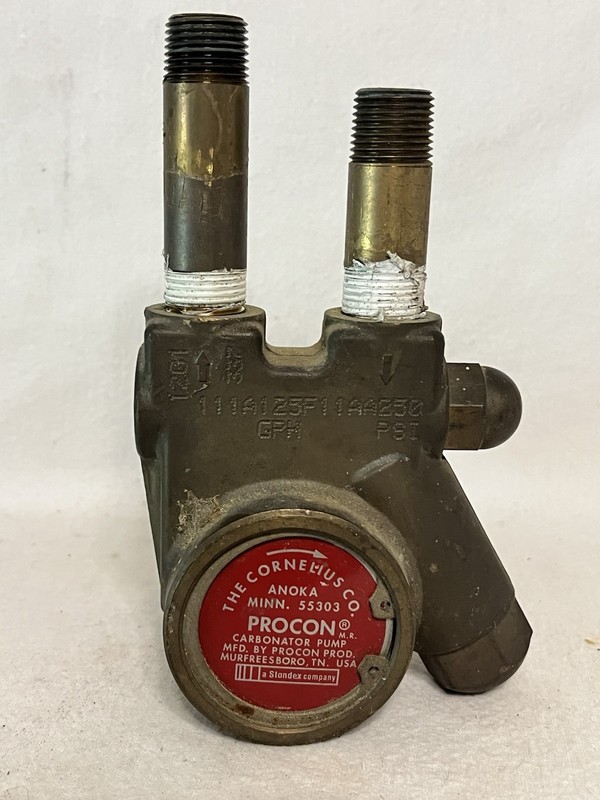 Procon Brass Rotary Carbonator Pump Used Anoka 55303