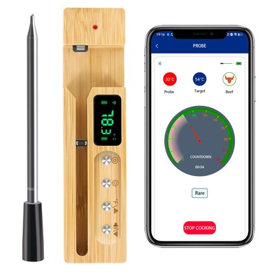 Smart Wireless Meat Thermometer,Digital Cooking Thermometer 700FT Remote Rang...