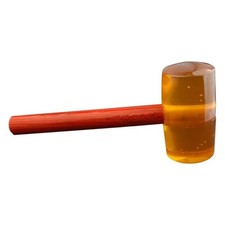 Professional Rubber Mallet with Hardwood Handle for Tile and Stone Work