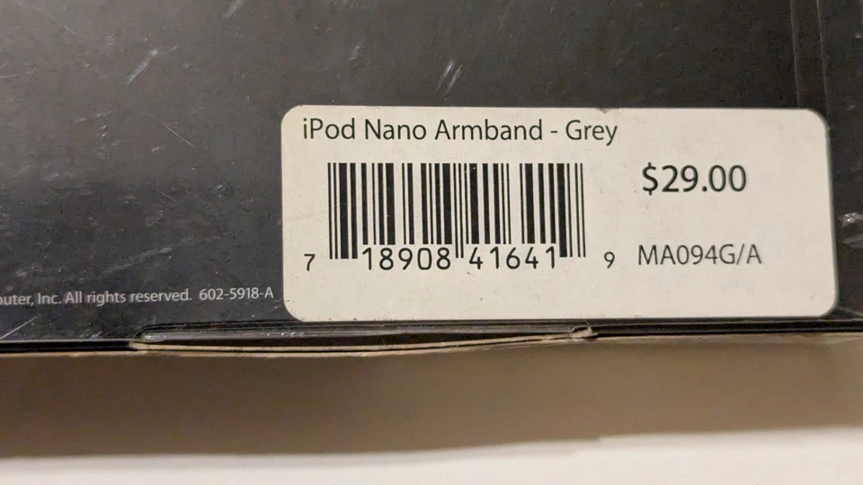 Apple Ipod Nano Armband MA094G/A Grey New Sealed - Image 2 of 4