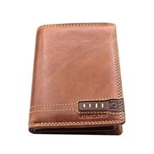 Portafoglio Uomo Verticale in Vera Pelle Porta Carte Credito Banconote R Roncato