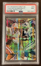 1997 Bowman's Best - RHETT/SANDERS/THOMAS/MARTIN - Atomic Refractor PSA 9