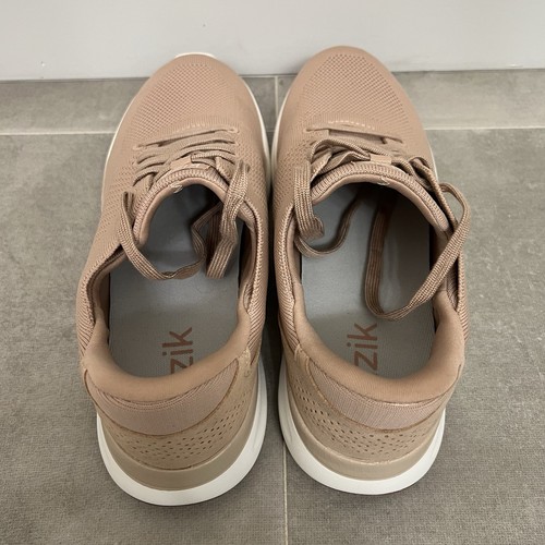 Kizik Lima Mens 9.5/Womens 11 Beige Hands Free Comfort Sneaker Casual Shoes - Picture 4 of 6