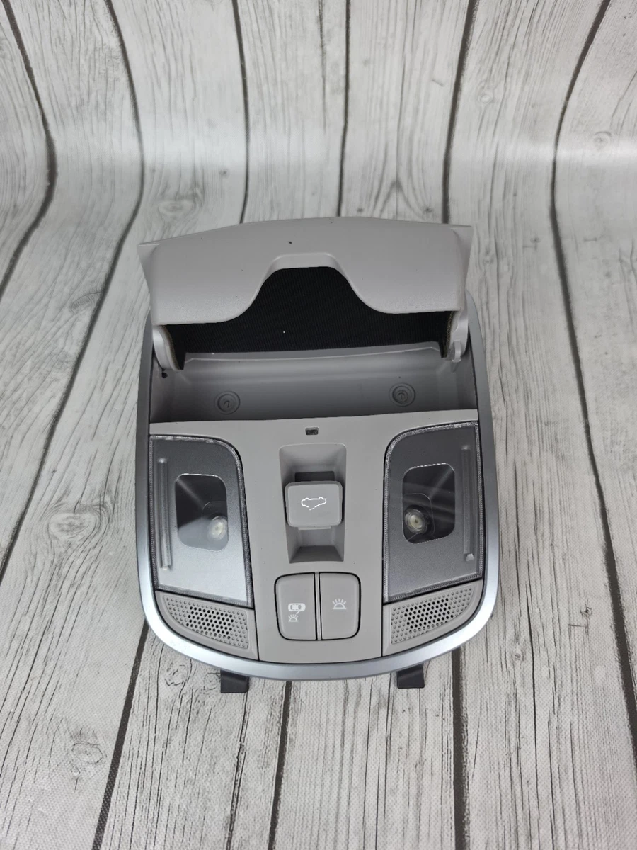 Funda De Cuero Sintético Gris Para Reposabrazos Central De Hyundai Sonata 2015-2018