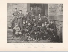 1899 Oberlin Hi-O-Hi Page Baseball Team Group Photo