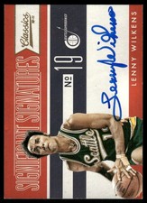 Lenny Wilkens Auto 2010-11 Panini Classics Significant Signatures #23 #/99 67833