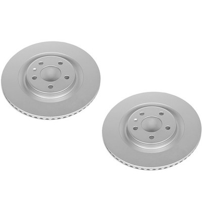 SET-P15EBR1209EVC-2 Powerstop Brake Discs 2-Wheel Set Rear for Audi A4 Quattro