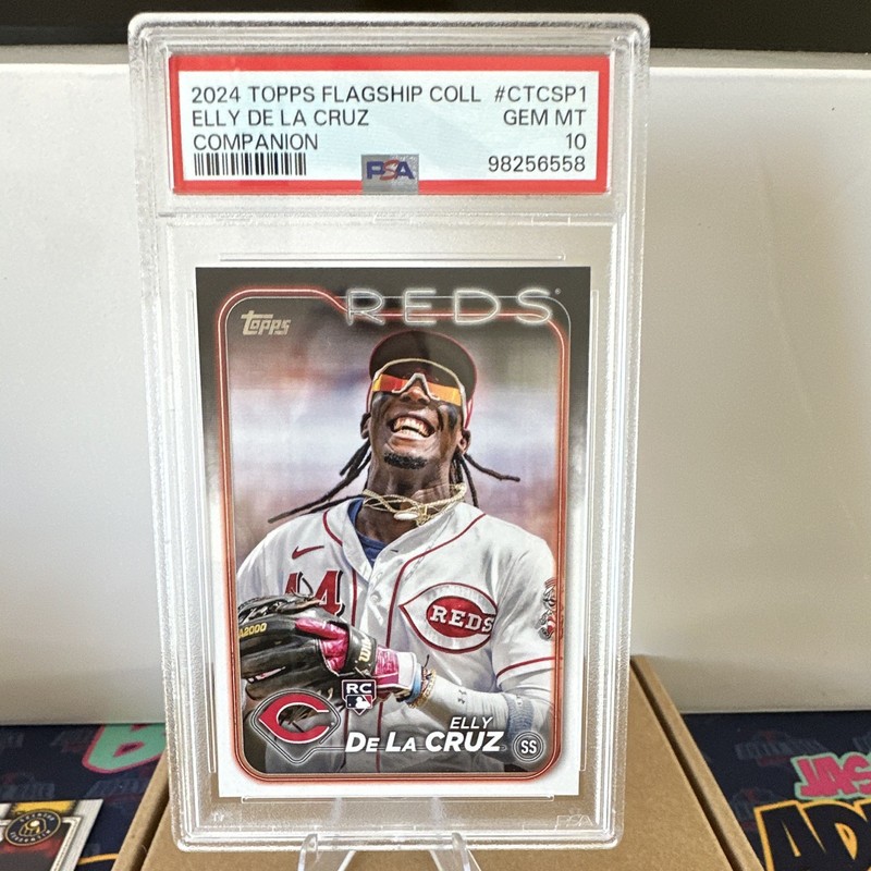 Topps 2024 Flagship Collection Elly De La Cruz RC Insert CTCSP-1 PSA 10
