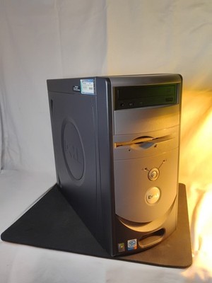  Dell DIMENSION 4600 Windows XP 512gb Ram Works Good Vintage Tower Computer 