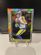 2025 Topps Chrome Football - Matthew Stafford Silver Refractor MVP Buyback