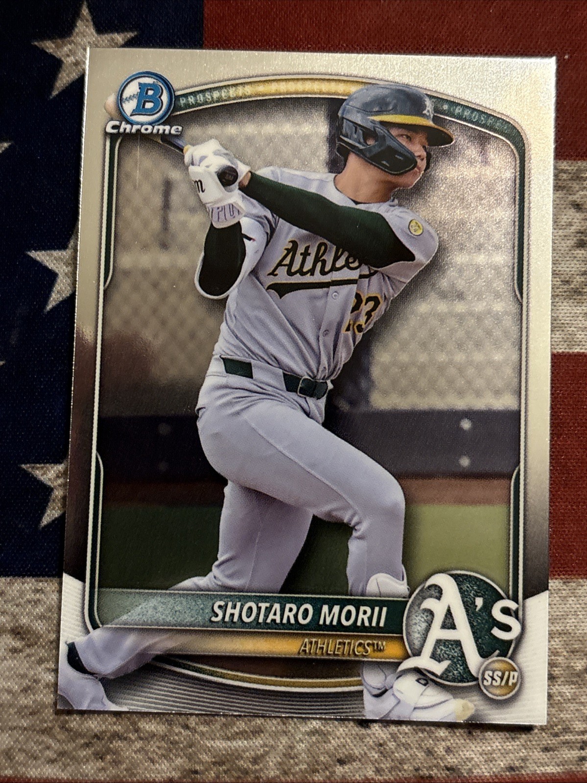 🪶Shotaro Morii 2025 Bowman Chrome 1st #BCP-170 Athletics
