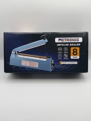 Metronic FS-200 8'' Impulse Sealer Heat Sealing Machine 110V 300W