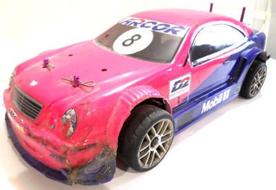 HSP Flying Fish 1/10 RC 4x4 Tourenwagen Mercedes Brushless SpektrumDSM2 Maveric