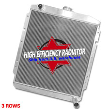 3rows Aluminum Radiator For Buick Special Super Roadmaster Wchevy V8 1950-1952